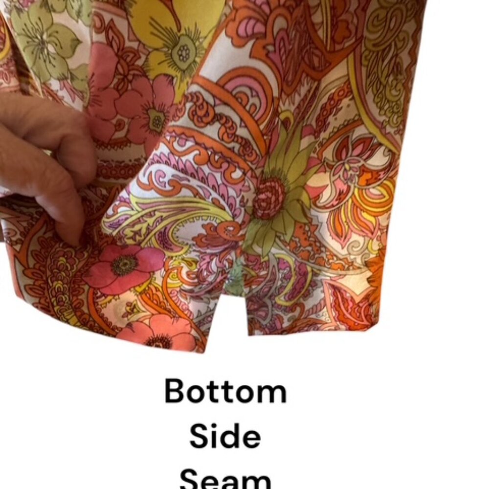 GORGEOUS TALBOT'S SILK BLOUSE XSMALL #Q - Picture 4 of 6